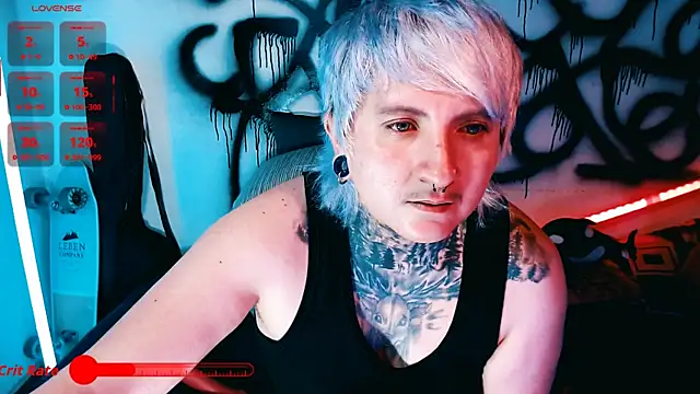 Show de Marieblueeyes na webcam
