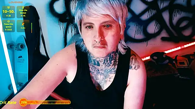 Pertunjukan Kamera Web Marieblueeyes