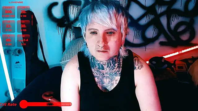 Show modela Marieblueeyes na web-kameri