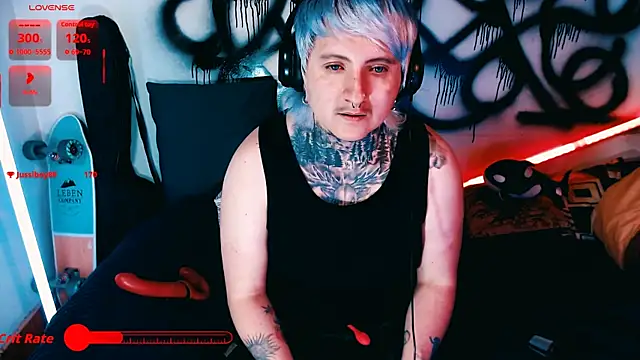 Show de Marieblueeyes na webcam