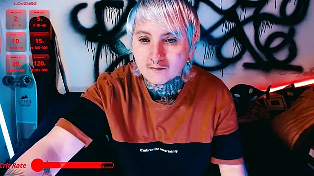 Marieblueeyes Шоу с уебкамера