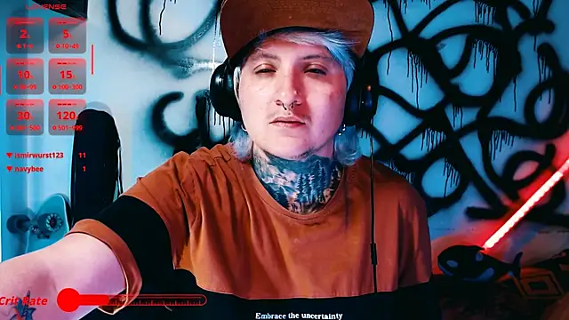 Marieblueeyes Webcam-Show