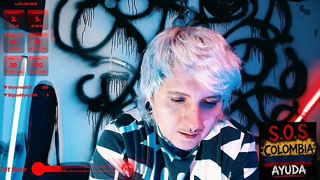 Show webcam de Marieblueeyes