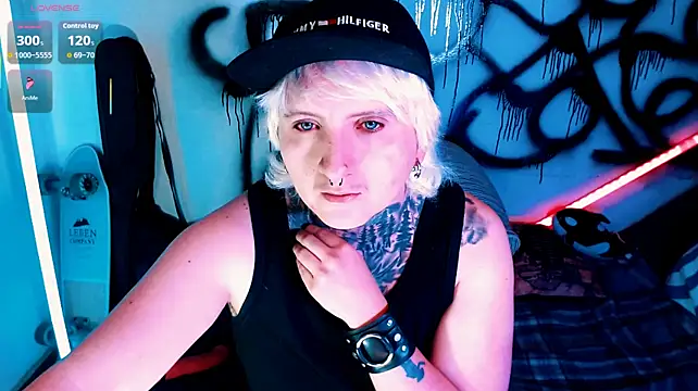 Show de Marieblueeyes na webcam