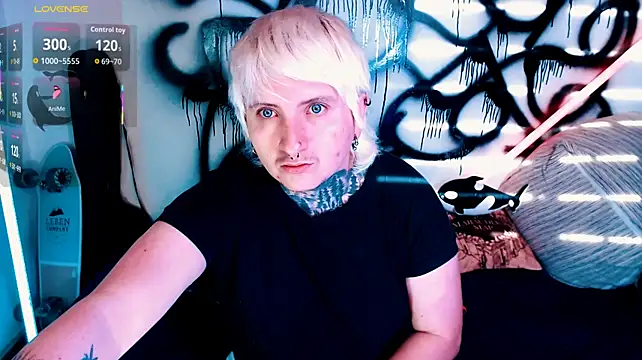 Show de Marieblueeyes na webcam
