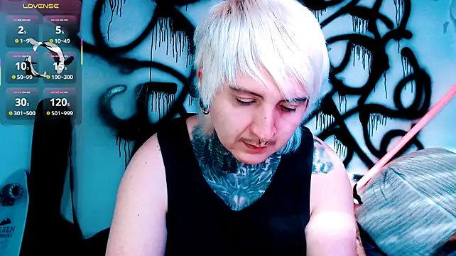 Show de Marieblueeyes na webcam