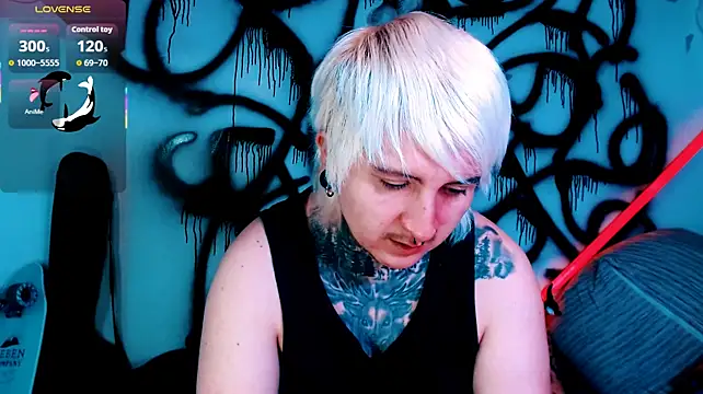 Show de Marieblueeyes na webcam