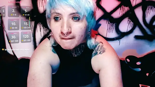 Marieblueeyes webkamerás műsora