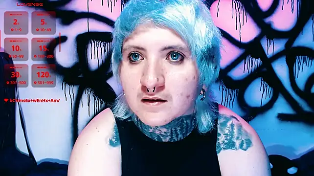 הופעת וובקאם של Marieblueeyes