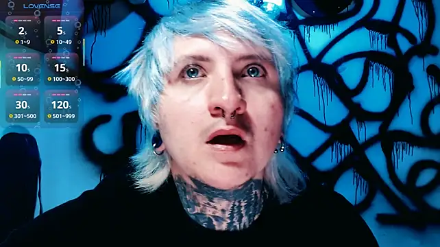 Marieblueeyes Шоу с уебкамера