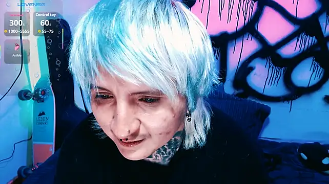 Show de Marieblueeyes na webcam