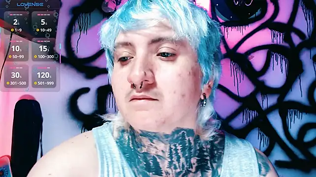 הופעת וובקאם של Marieblueeyes