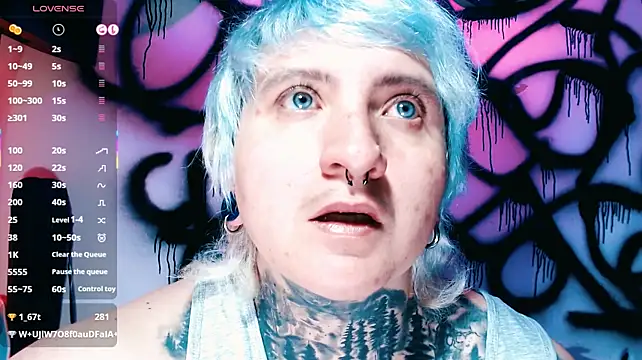 הופעת וובקאם של Marieblueeyes