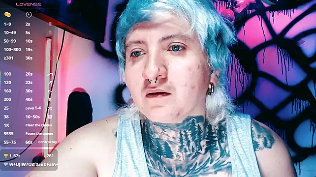 Marieblueeyesのウェブカメラショー