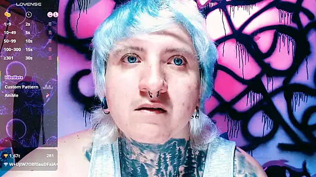 הופעת וובקאם של Marieblueeyes