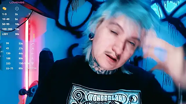 Marieblueeyesのウェブカメラショー