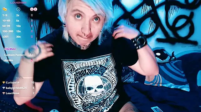 הופעת וובקאם של Marieblueeyes