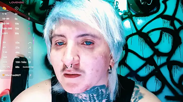 Show de Marieblueeyes na webcam