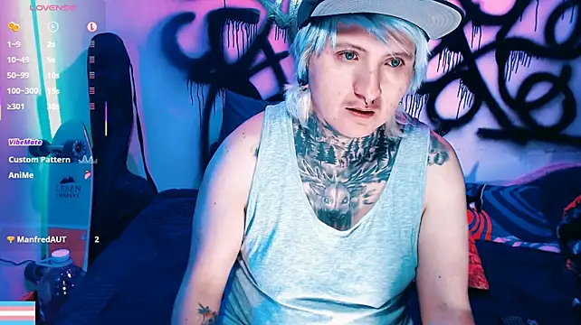 Marieblueeyes Шоу с уебкамера