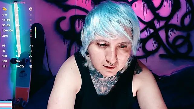Show modela Marieblueeyes na web-kameri