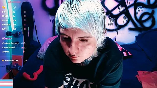 Show de Marieblueeyes na webcam