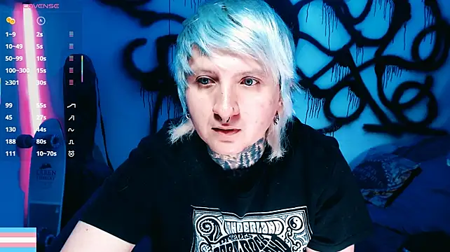 Show de Marieblueeyes na webcam