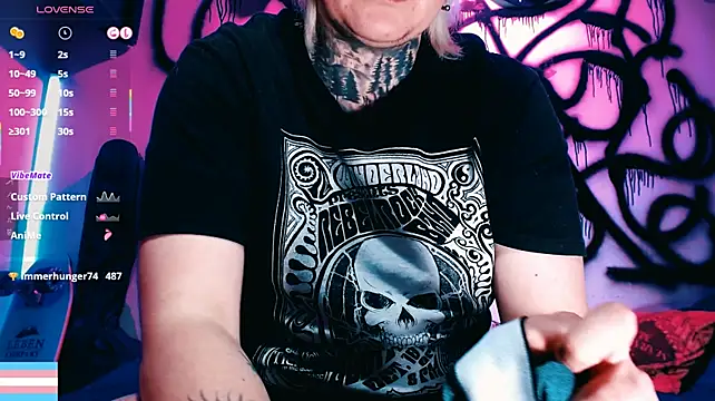 Marieblueeyes webkamerás műsora