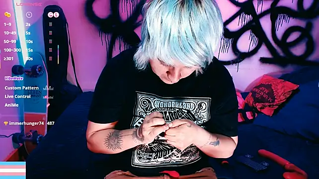 Marieblueeyes Pertunjukan Webcam