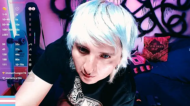 Marieblueeyesのウェブカメラショー