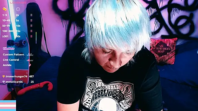Show modela Marieblueeyes na web-kameri