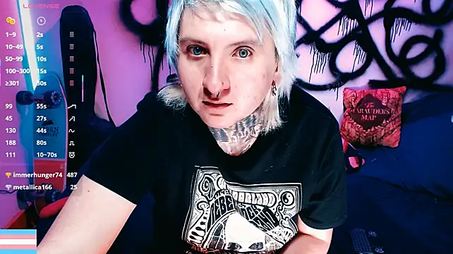 Marieblueeyesのウェブカメラショー