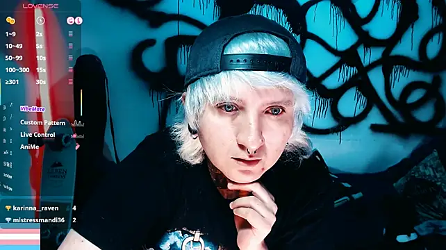 Marieblueeyesのウェブカメラショー