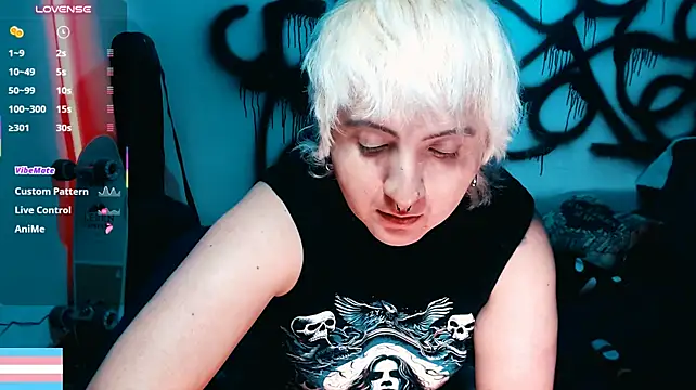 Show de Marieblueeyes na webcam