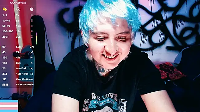 הופעת וובקאם של Marieblueeyes