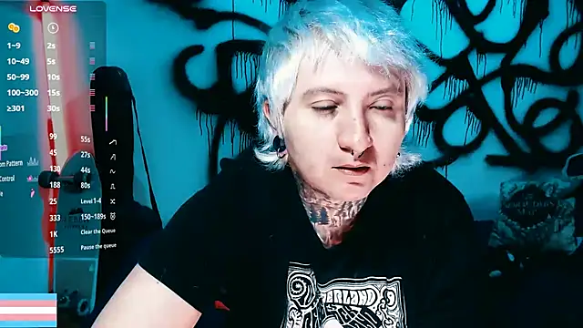 Marieblueeyes: διαδικτυακό σόου στην κάμερα