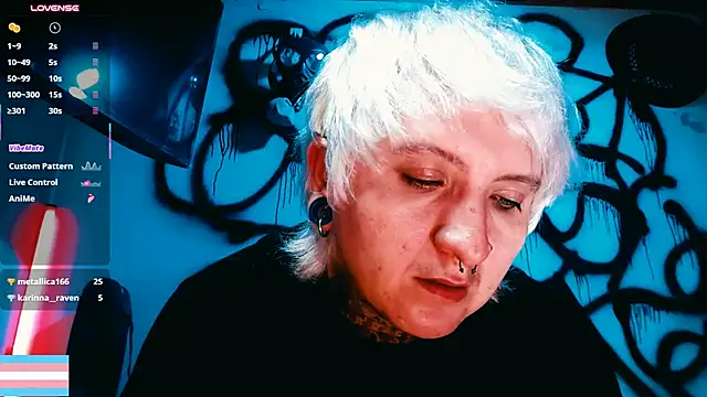 הופעת וובקאם של Marieblueeyes