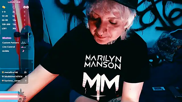 Вебкам-шоу Marieblueeyes