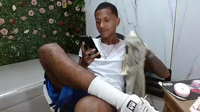 Show de ManSant na webcam