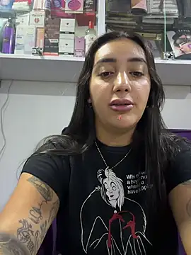 Show de Hannahoff na webcam
