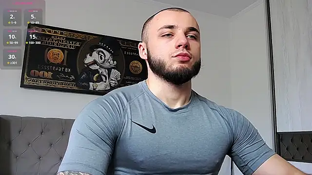 Show modela PaulGrow na web-kameri