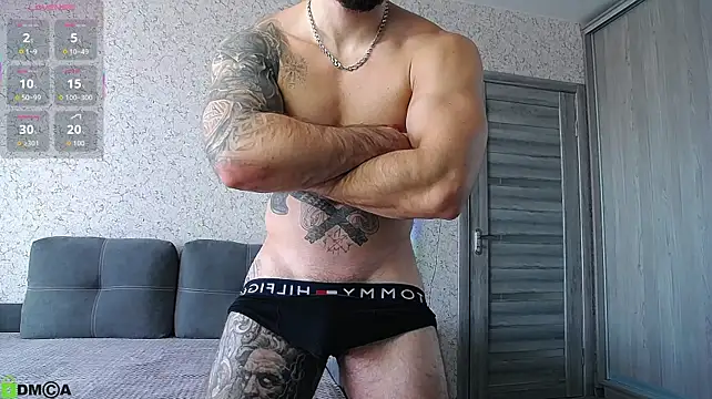Show modela PaulGrow na web-kameri