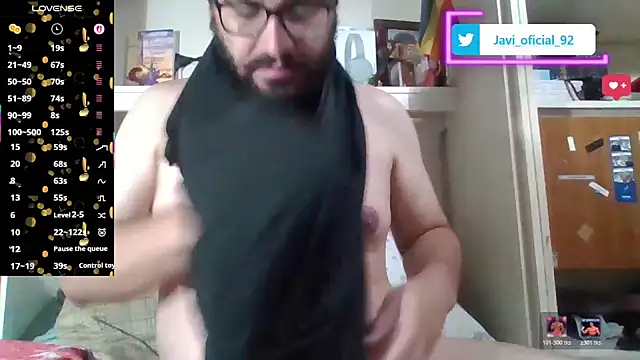 Javi_92 Adlı Modelin Web Kamerası Şovu