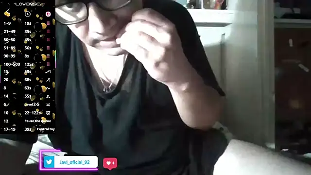 Javi_92 Adlı Modelin Web Kamerası Şovu