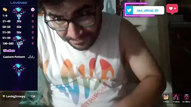 Webkamerová show Javi_92