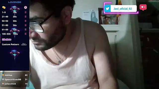 Javi_92 webkamerás műsora
