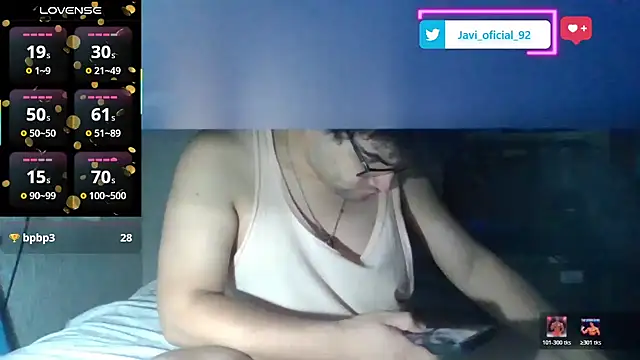 Show de Javi_92 na webcam