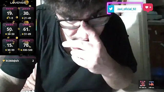 Webkamerová show Javi_92