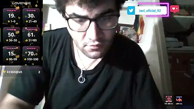 Javi_92 webkamerás műsora