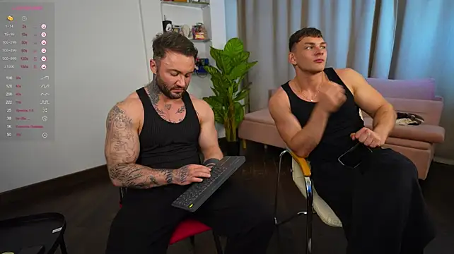 Show modela Demianblake na web-kameri