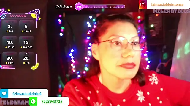 LaInsaciableIntensa Live XXX-Chat